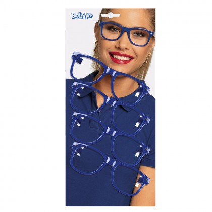 Set 4 Partybrillen Les Bleus