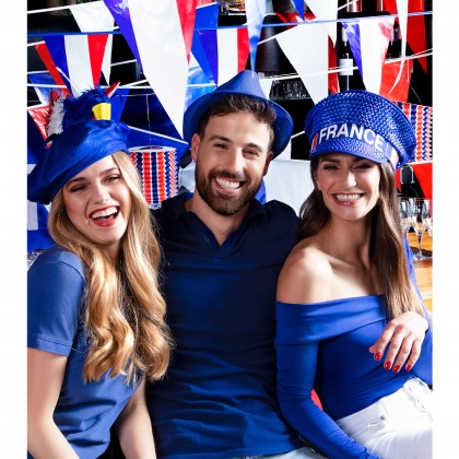 Baret Frankrijk blauw