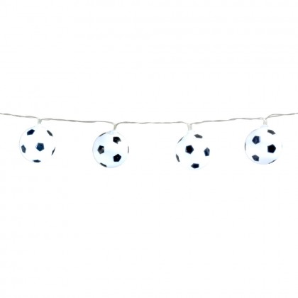 LED lichtsnoer Voetbal (140 cm, Ø 5 cm)
