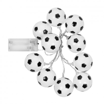 LED lichtsnoer Voetbal (140 cm, Ø 5 cm)