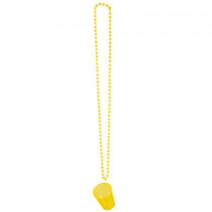 Ketting Shotglaasje 4 kleuren ass.