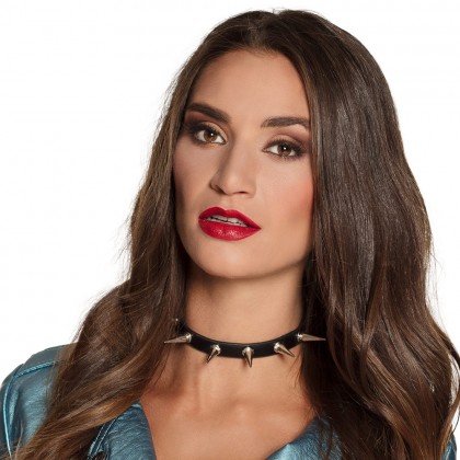 Halsband Spike de luxe