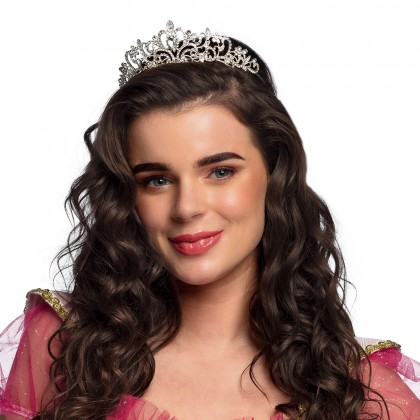 Metalen tiara Royal Mary