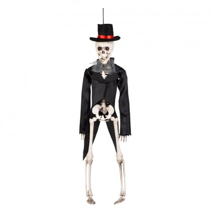 Hangdecoratie Skelet bruidegom (43 cm)