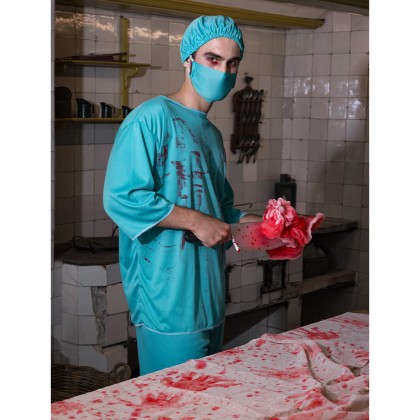 Polyester tafelkleed Bloody deluxe (150 x 180 cm)
