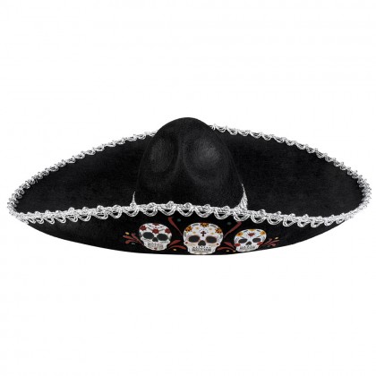Sombrero Calavera (Ø 58 cm)