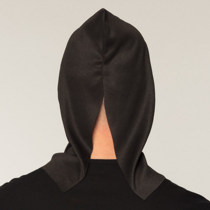 Gezichtsmasker Schedel met kap