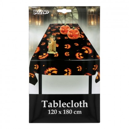 PE tafelkleed Creepy Pumpkin (120 x 180 cm)