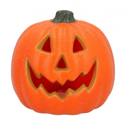 LED decoratie Pompoen Spooky (20 cm)