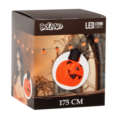 LED lichtsnoer Pompoen (175 cm)