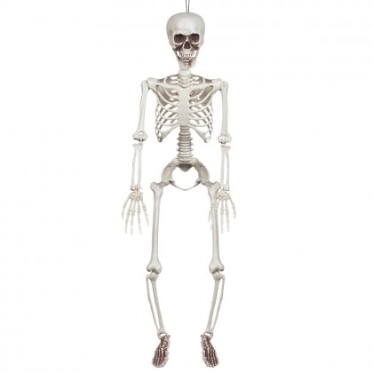 Hangdecoratie Beweegbaar skelet (91 cm)