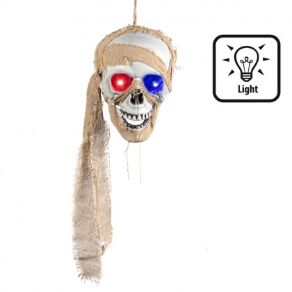 Hangdecoratie Piratenschedel (53 cm)