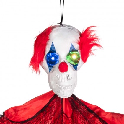Hangdecoratie Freaky clown (160 cm)
