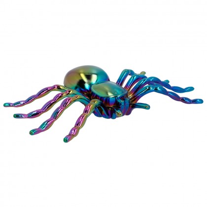 Grote spin iriserend (17 x 10 cm)