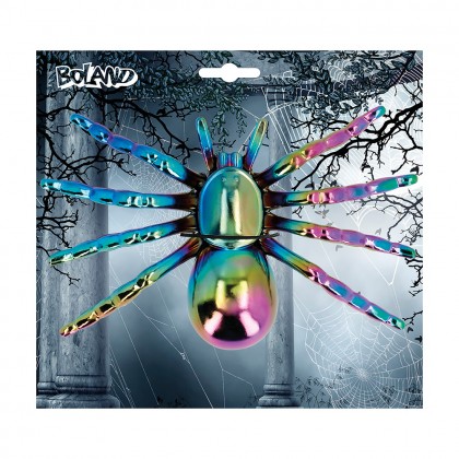 Grote spin iriserend (17 x 10 cm)