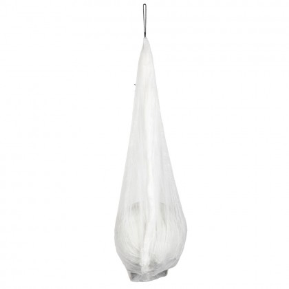 LED spinnenweb met schedel (20 x 15 cm)