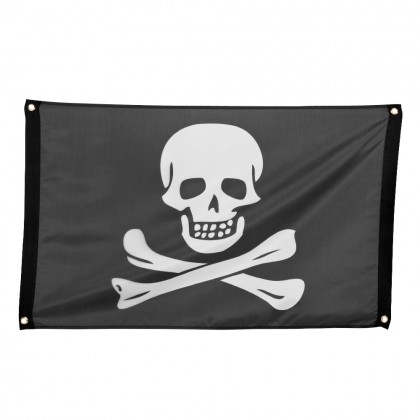 Polyester vlag Piraten classic (60 x 90 cm)