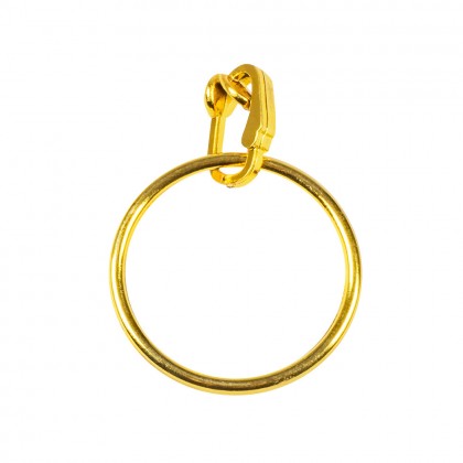 Set Piraat essentials (ooglapje en oorbel)