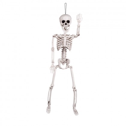 Hangdecoratie Beweegbaar skelet (60 cm)