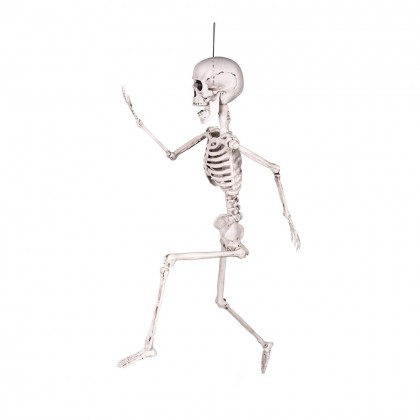 Hangdecoratie Beweegbaar skelet (60 cm)