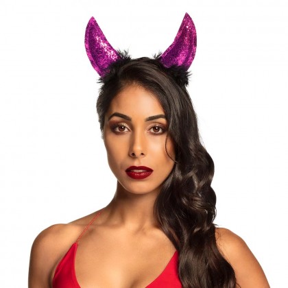 Diadeem She-Devil 4 kleuren ass.