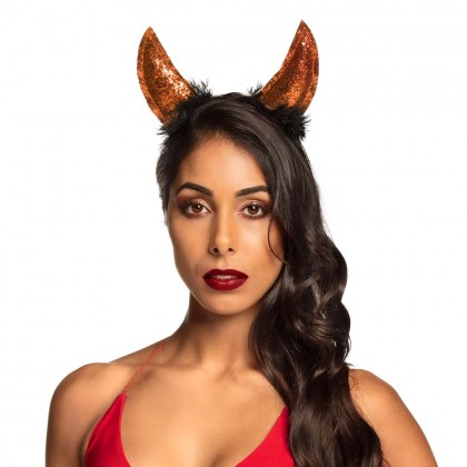 Diadeem She-Devil 4 kleuren ass.