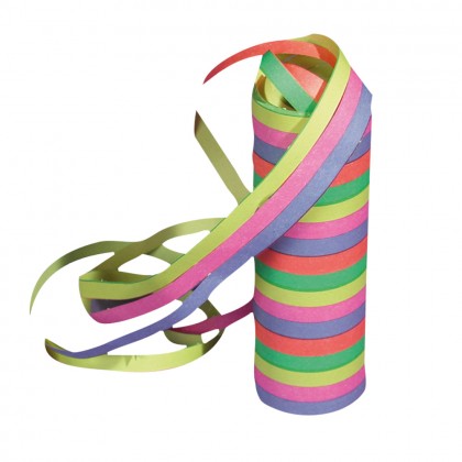 Rol papieren serpentines Party (4 m)