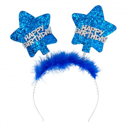 St. Tiara Star 'Happy Birthday' 6 kleuren ass.