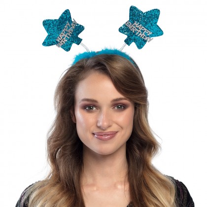 St. Tiara Star 'Happy Birthday' 6 kleuren ass.