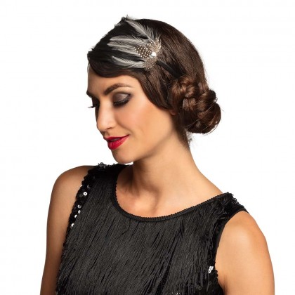 Diadeem Claudette 2 kleuren ass.