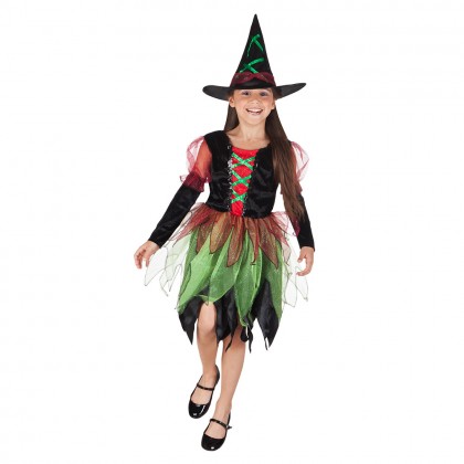 St. Kinderkostuum Fairy witch (10-12 jaar)
