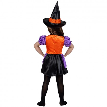 St. Kinderkostuum Pumpkin witch (3-4 jaar)