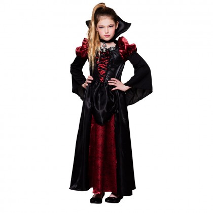 St. Kinderkostuum Vampire queen (4-6 jaar)