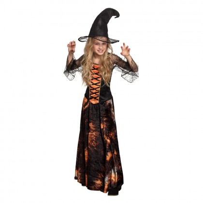 Kinderkostuum Dazzling witch (10-12 jaar)