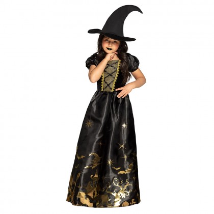 St. Kinderkostuum Spooky witch (4-6 jaar)