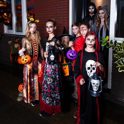 Kinderkostuum Niña Rosa (10-12 jaar)