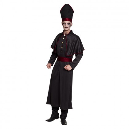 St. Volwassenenkostuum Dark priest (54/56)