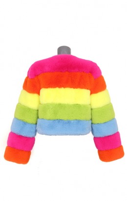 Bontjas Regenboog 5 kleuren 