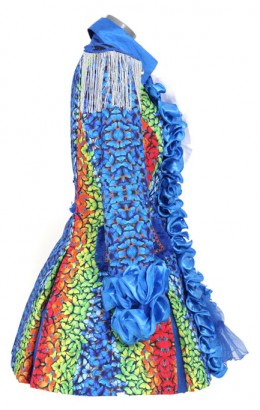 Carnavalsjasje luxe Butterfly lady
