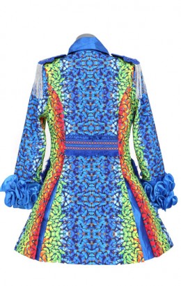 Carnavalsjasje luxe Butterfly lady