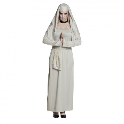 St. Volwassenenkostuum Ghost nun (44/46)