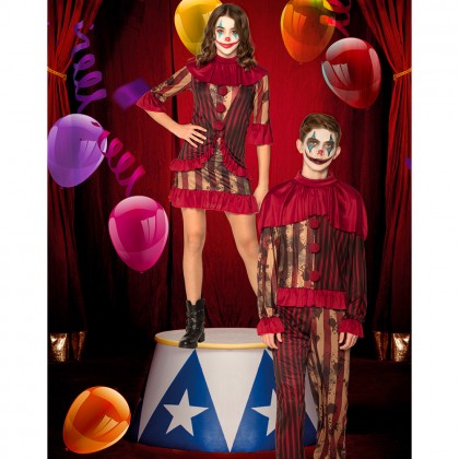 Tienerkostuum Midnight clown (14-16 jaar)