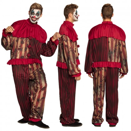Volwassenenkostuum Midnight clown (54/56)