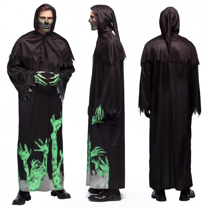 Volwassenenkostuum Glowing reaper (54/56)