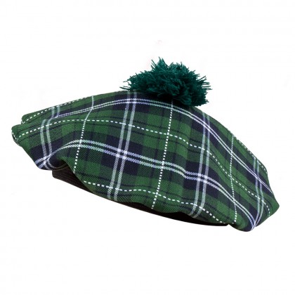 Baret Tartan groen