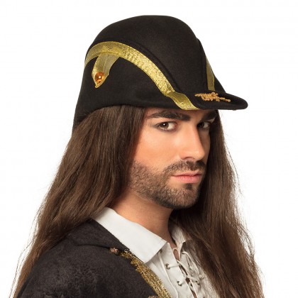 Piratenhoed Admiraal Bicorne