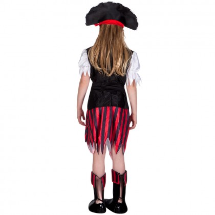 St. Kinderkostuum Piraat Annie (10-12 jaar)