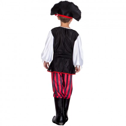 St. Kinderkostuum Piraat Tom (4-6 jaar)