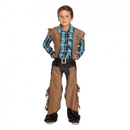 St. Kinderkostuum Cowboy Dustin (4-6 jaar)