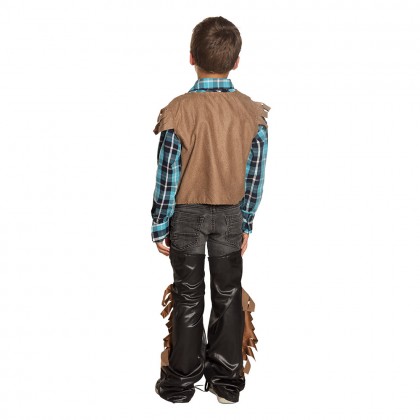 St. Kinderkostuum Cowboy Dustin (7-9 jaar)
